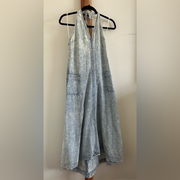 Stitch And Feather Dresses & Skirts - Denim Maxi Dress